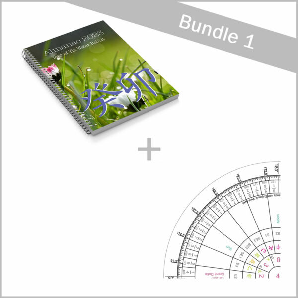 Bundle 1 - Feng Shui Almanac 2023 + 2023 digital tracing compass (PNG)