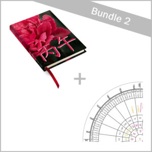 Bundle 2 - Feng Shui Calendar 2026 BOOK + 2026 digital tracing compass (PNG download)
